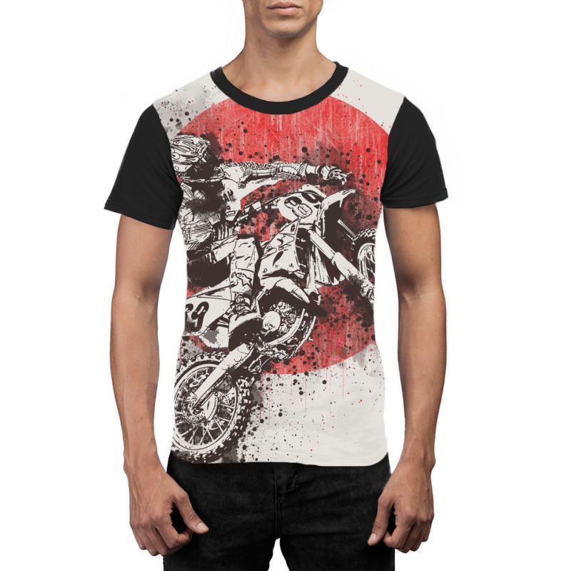 Trail Extreme Sport Grunge Graphic T-shirt | Artistshot