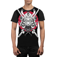 Samurai Skull Graphic T-shirt | Artistshot