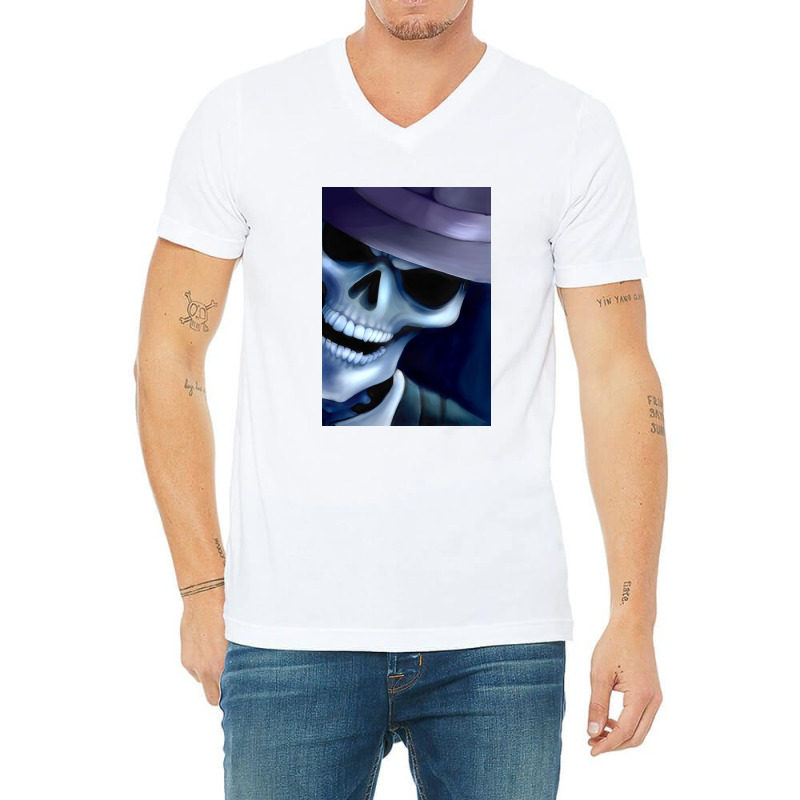 Skulduggery Pleasant Art V-Neck Tee by gani-75 | Artistshot