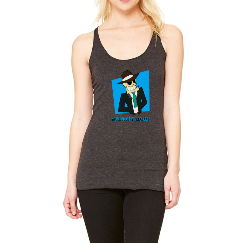 Skulduggery Pleasant Art Racerback Tank by gani-75 | Artistshot