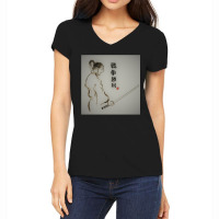 Samurai Sword. Women's V-neck T-shirt | Artistshot