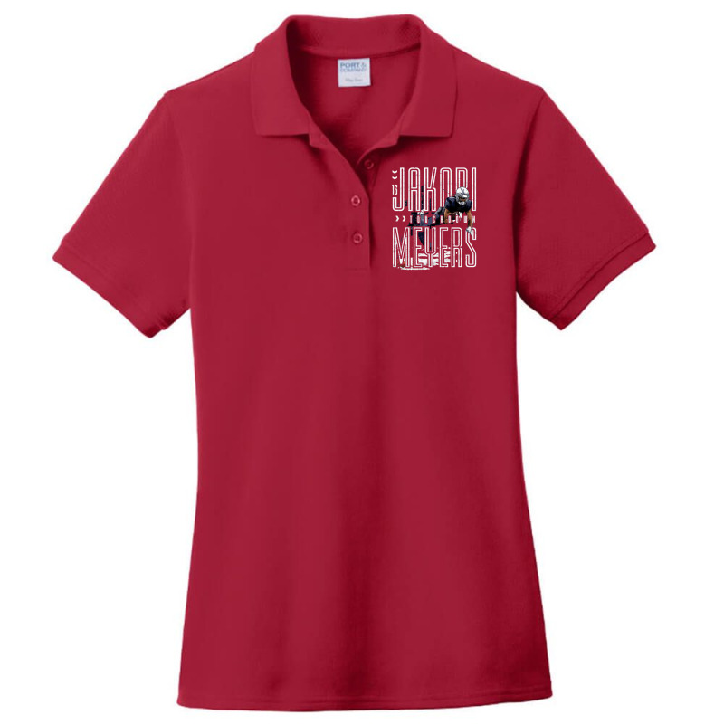 Jakobi Meyers Touchdown Dive Ladies Polo Shirt by rxoomerrysw | Artistshot