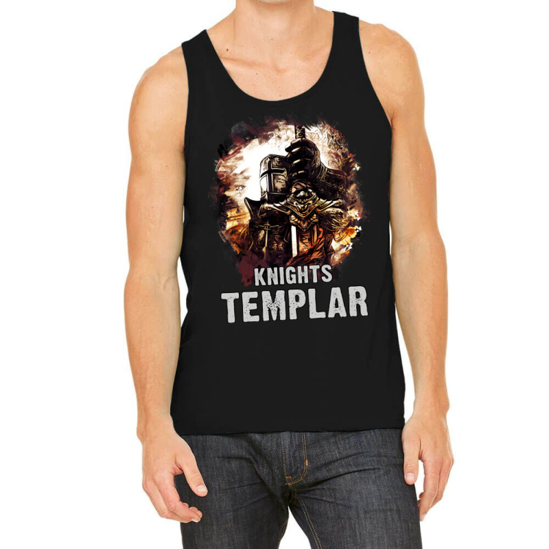 Knights Templar  The Order Of The Knights Of The Temple Of Solomon Tank Top by ragynocedep | Artistshot