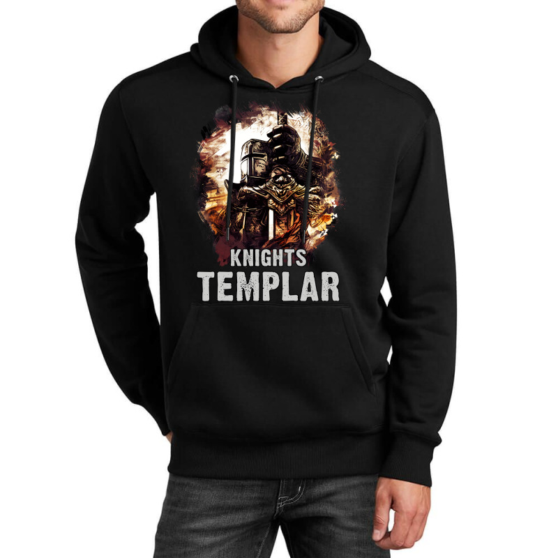 Knights Templar  The Order Of The Knights Of The Temple Of Solomon Unisex Hoodie by ragynocedep | Artistshot