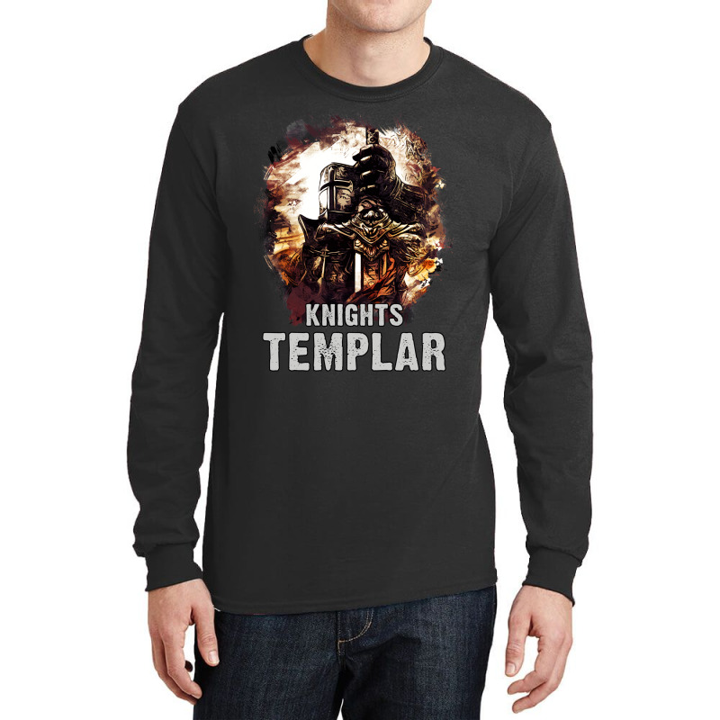 Knights Templar  The Order Of The Knights Of The Temple Of Solomon Long Sleeve Shirts by ragynocedep | Artistshot