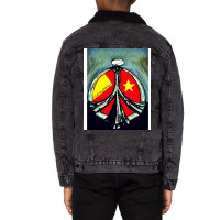 God Stands With Tigray ❤️ End #tigraygenocide. I Am Donating 80% O Unisex Sherpa-lined Denim Jacket | Artistshot