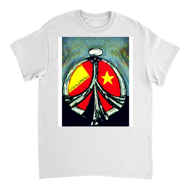 God Stands With Tigray ❤️ End #tigraygenocide. I Am Donating 80% O Classic T-shirt by aceroslindrai | Artistshot