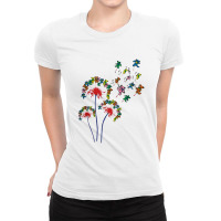 Dandelions Dead Ladies Fitted T-shirt | Artistshot