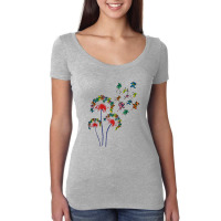 Dandelions Dead Women's Triblend Scoop T-shirt | Artistshot