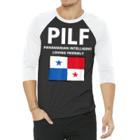 Funny Panamanian T Shirt 3/4 Sleeve Shirt | Artistshot