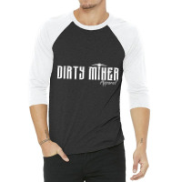 Dirty Miner White Gold Digger 3/4 Sleeve Shirt | Artistshot