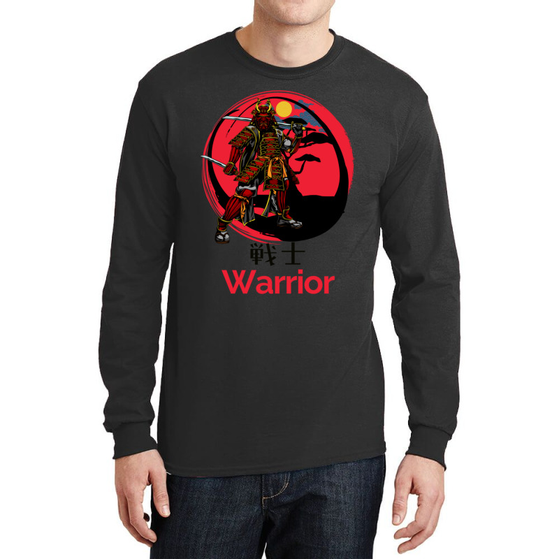 Samurai Warrior 2 Long Sleeve Shirts by apolitery | Artistshot