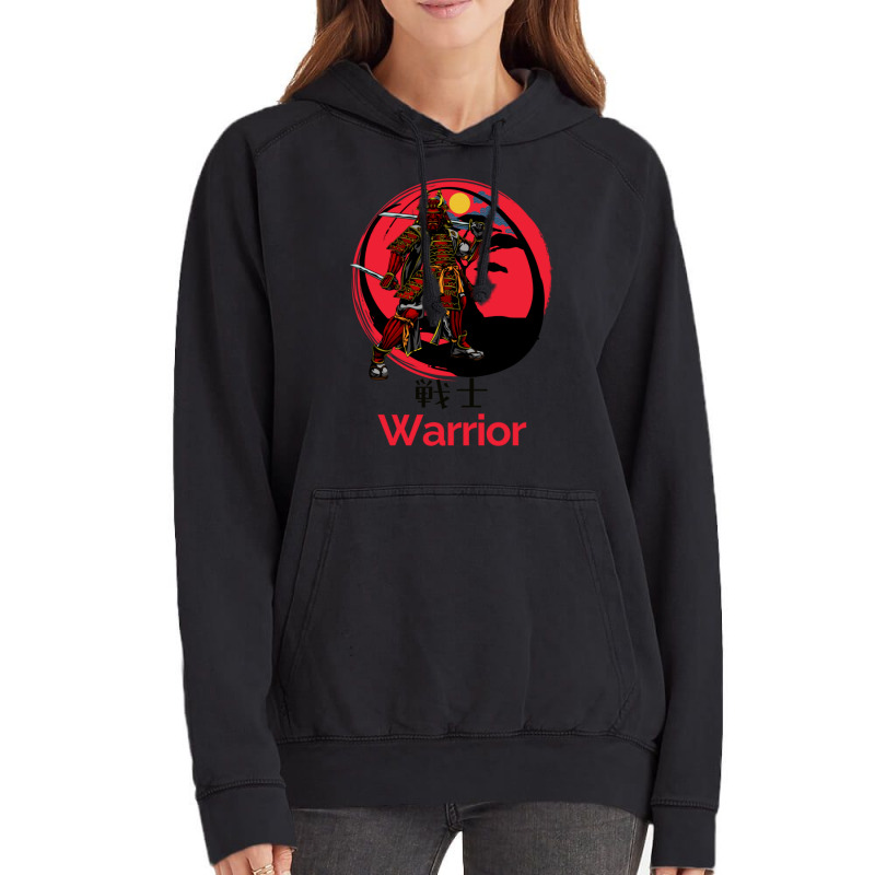 Samurai Warrior 2 Vintage Hoodie by apolitery | Artistshot