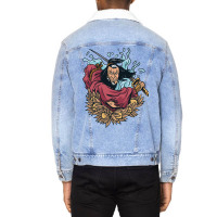 Samurai Warrior 20 Unisex Sherpa-lined Denim Jacket | Artistshot