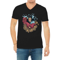 Samurai Warrior 20 V-neck Tee | Artistshot