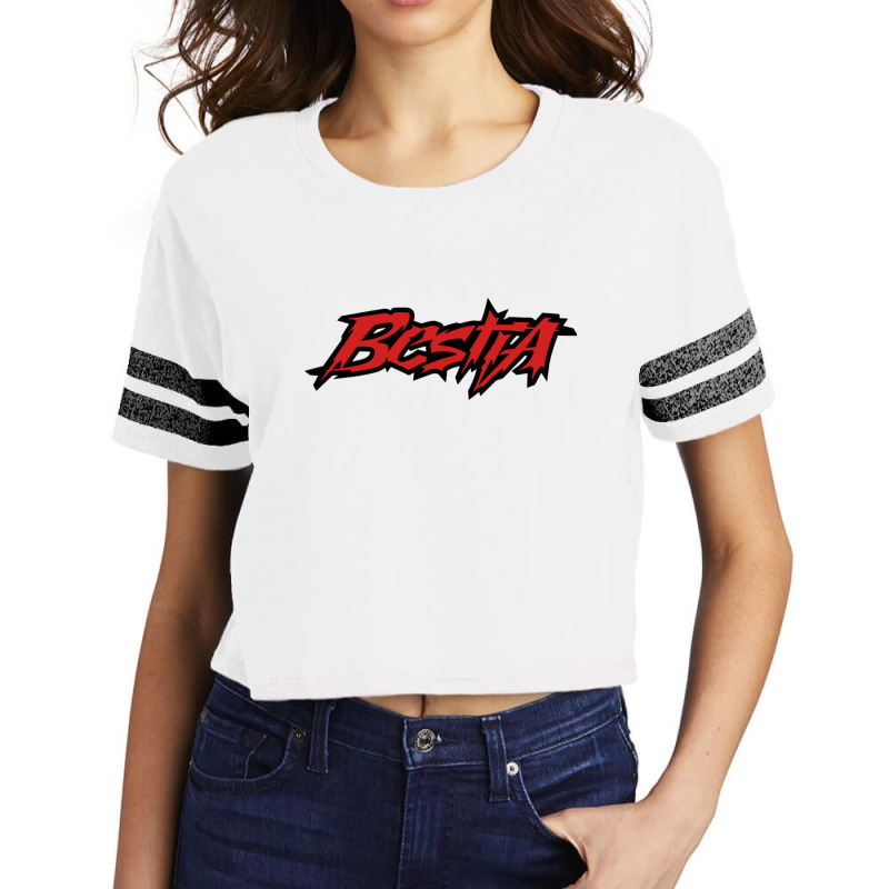 Bestia Scorecard Crop Tee by WILLIAMWARNER | Artistshot