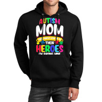 Autism Moms T  Shirt Autism Mom Shirt Some People Look Up To Their Her Unisex Hoodie | Artistshot