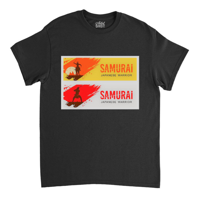 Samurai Warrior 5 Classic T-shirt by apolitery | Artistshot