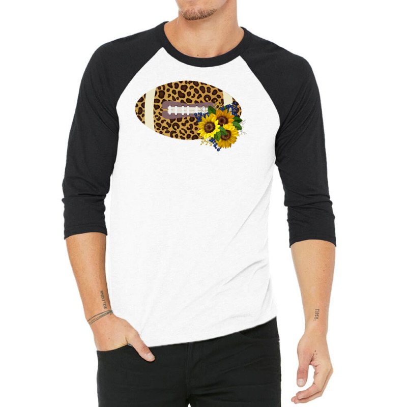 Leopard Print Footbal 3/4 Sleeve Shirt by Bettercallsaul | Artistshot