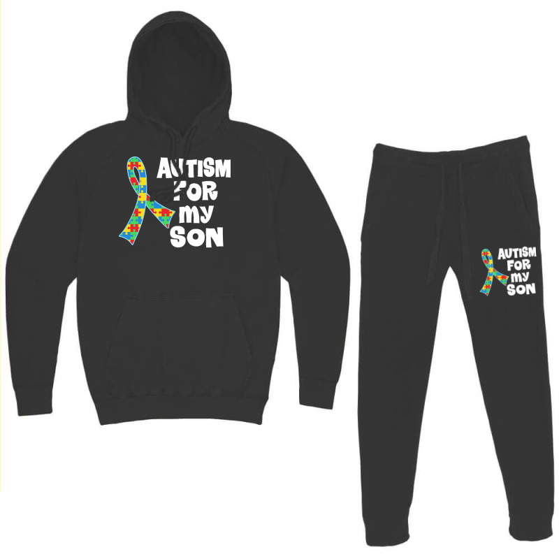 Autism Son T  Shirt Autism Ribbon For Son T  Shirt Hoodie & Jogger set by vmcdermott132 | Artistshot