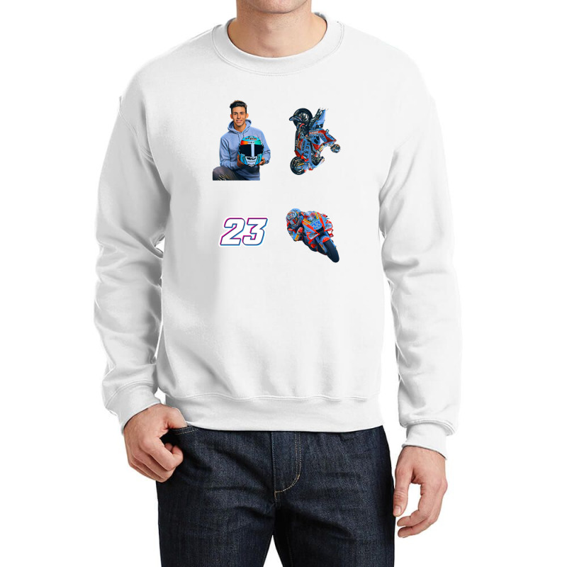 Enea Bastianini Pack Crewneck Sweatshirt by WILLIAMWARNER | Artistshot