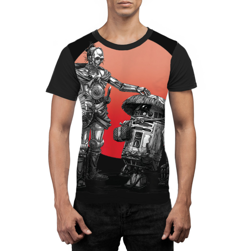 Samurai Warrior Duvet Covers 3 Graphic T-shirt by apolitery | Artistshot