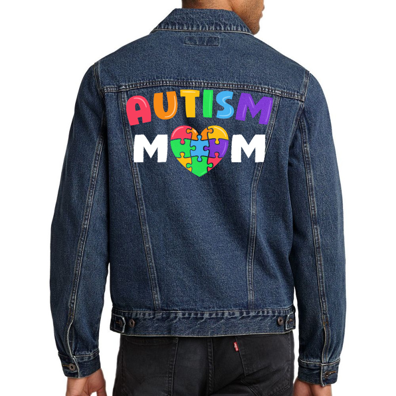 Autism T  Shirt Autism Awareness April Men Denim Jacket by vmcdermott132 | Artistshot