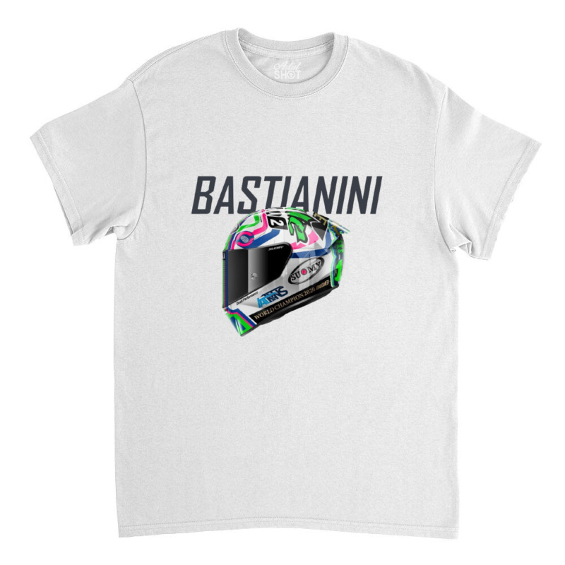 Enea Bastianini Helmet (2) Classic T-shirt by WILLIAMWARNER | Artistshot