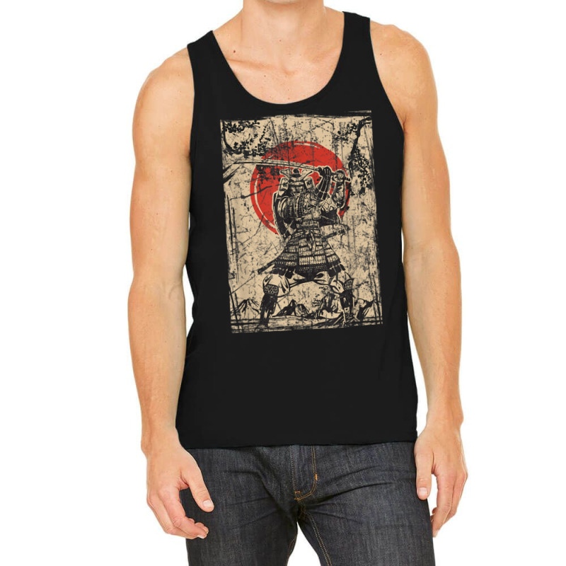 Samurai Warrior Duvet Covers 7 Tank Top by apolitery | Artistshot