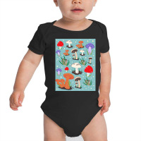 Artistshot Trending Mushroom Delight Baby Bodysuit | Artistshot