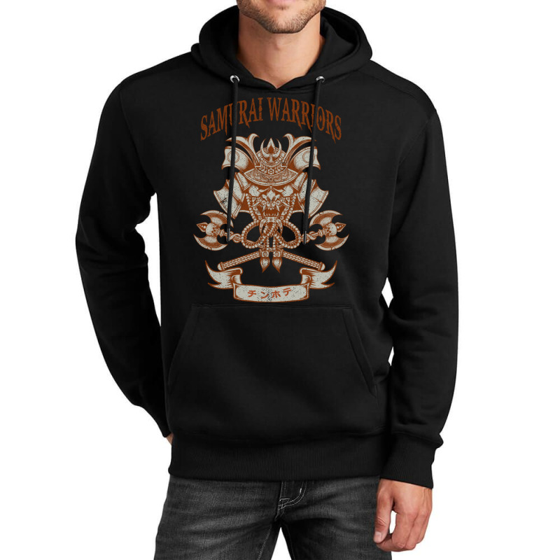 Samurai Warriors Samurai Mask Unisex Hoodie by apolitery | Artistshot