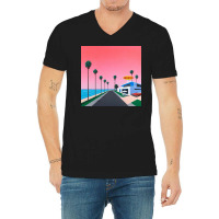 Elv Alps By Hiroshi Nagai V-neck Tee | Artistshot