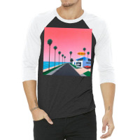 Elv Alps By Hiroshi Nagai 3/4 Sleeve Shirt | Artistshot