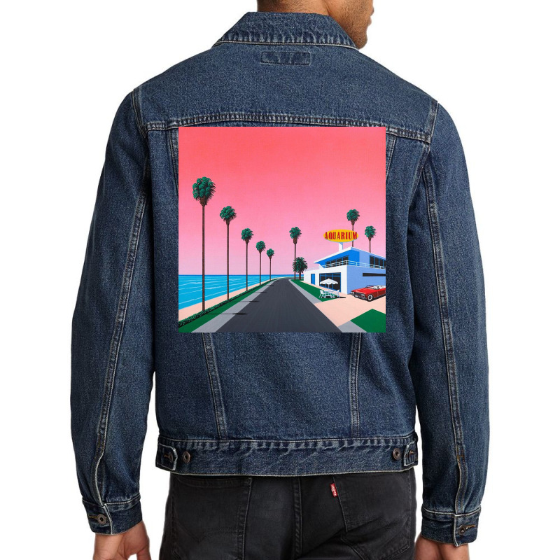 Elv Alps By Hiroshi Nagai Men Denim Jacket | Artistshot