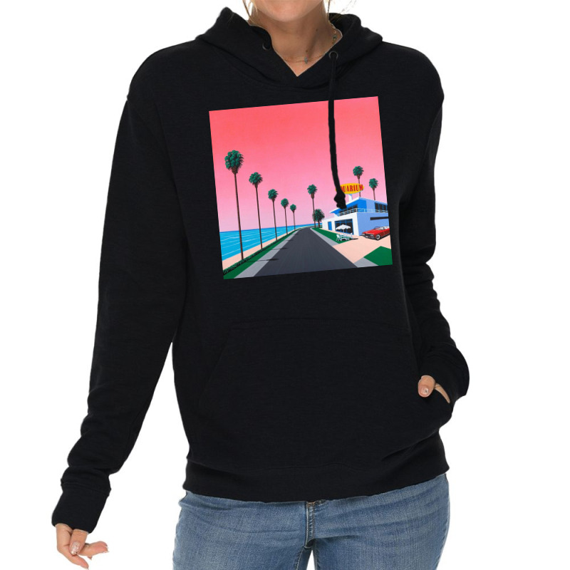 Elv Alps By Hiroshi Nagai Lightweight Hoodie | Artistshot