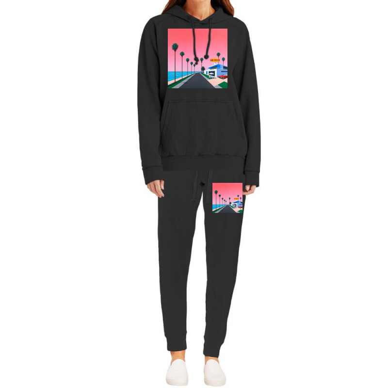 Elv Alps By Hiroshi Nagai Hoodie & Jogger Set | Artistshot