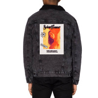 Vintage Poster Solar Unisex Sherpa-lined Denim Jacket | Artistshot