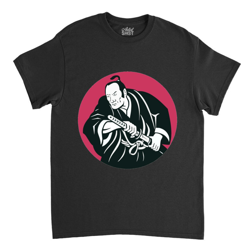 Samurai Iii Classic T-shirt by apolitery | Artistshot