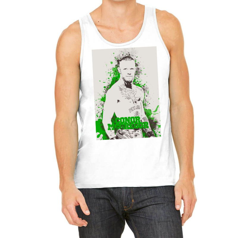 Conor Mcgregor Painting Art Tank Top | Artistshot