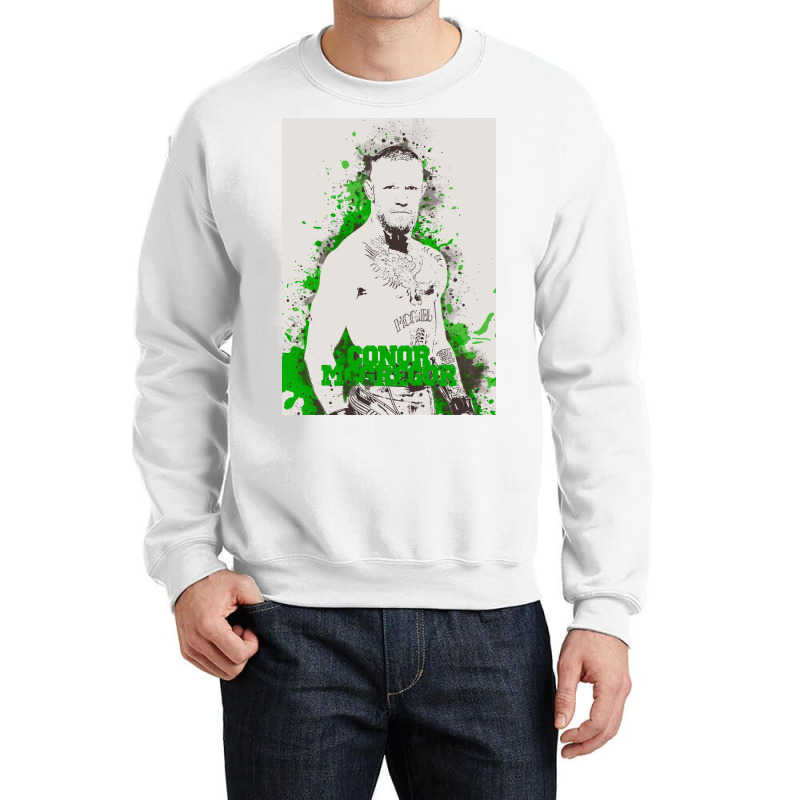 Conor Mcgregor Painting Art Crewneck Sweatshirt | Artistshot