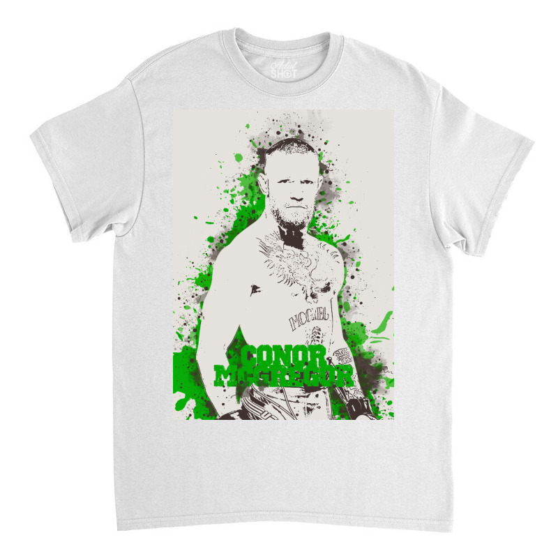 Conor Mcgregor Painting Art Classic T-shirt | Artistshot