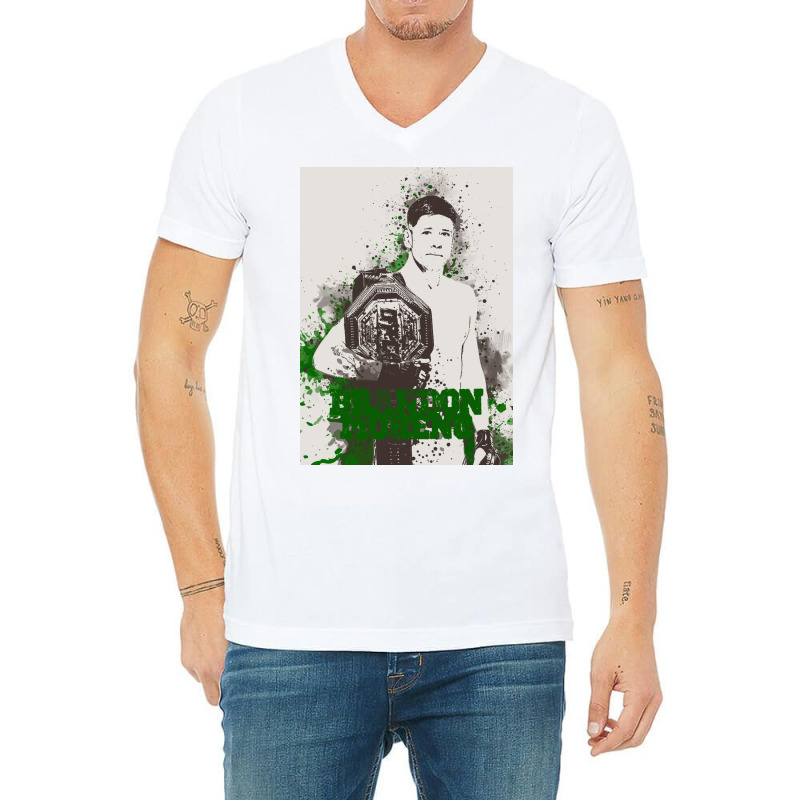 Brandon Moreno V-neck Tee | Artistshot