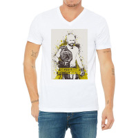 Deiveson Figueiredo Painting Art V-neck Tee | Artistshot