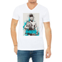 Aljamain Sterling V-neck Tee | Artistshot