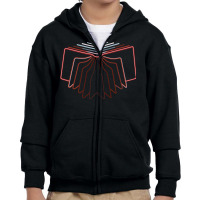 Neon Bible Youth Zipper Hoodie | Artistshot