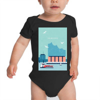 Hamburg Elbphilharmonie Baby Bodysuit | Artistshot