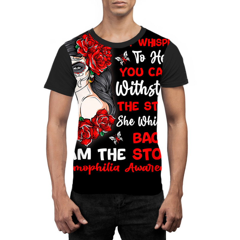 I Am The Storm Afro Hippie Hemophilia Warrior T Shirt Graphic T-shirt by kamrynshut8 | Artistshot