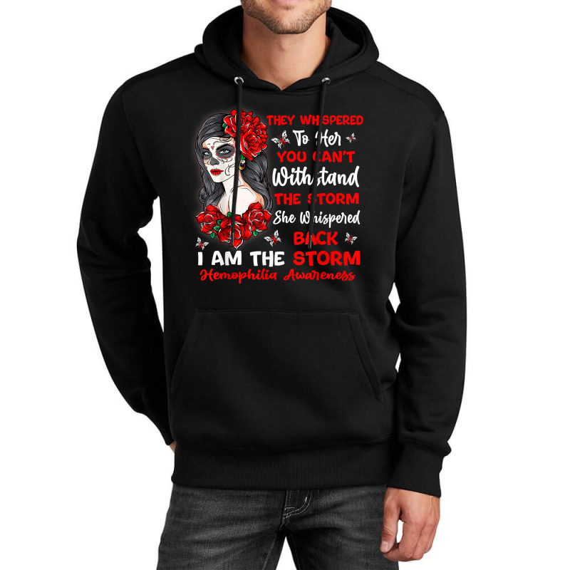 I Am The Storm Afro Hippie Hemophilia Warrior T Shirt Unisex Hoodie by kamrynshut8 | Artistshot