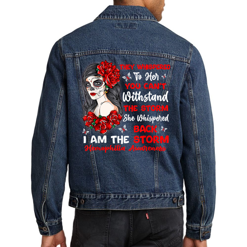 I Am The Storm Afro Hippie Hemophilia Warrior T Shirt Men Denim Jacket by kamrynshut8 | Artistshot