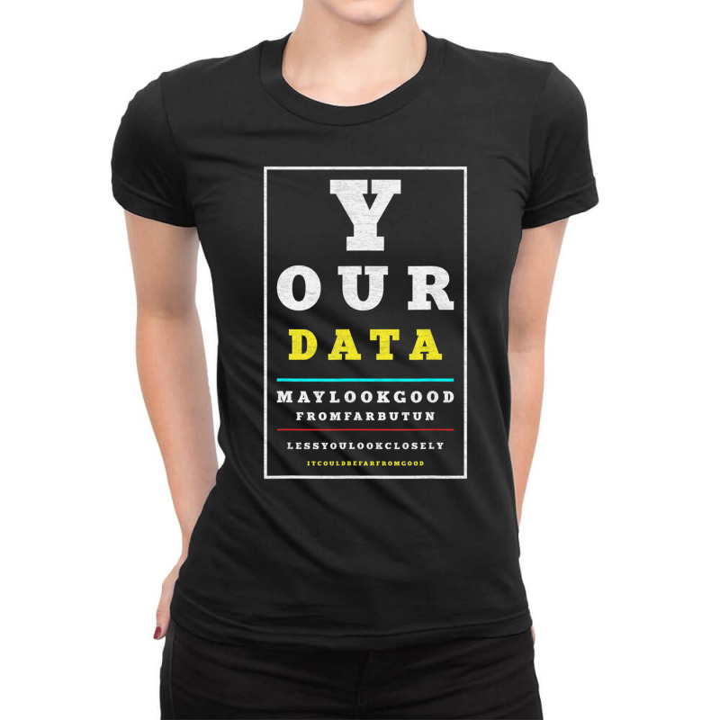 Data Analytics Data Engineering Data Scientist Joke Ladies Fitted T-Shirt by longho | Artistshot